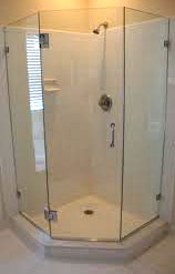 FramelessNeoAngleShowerDoor